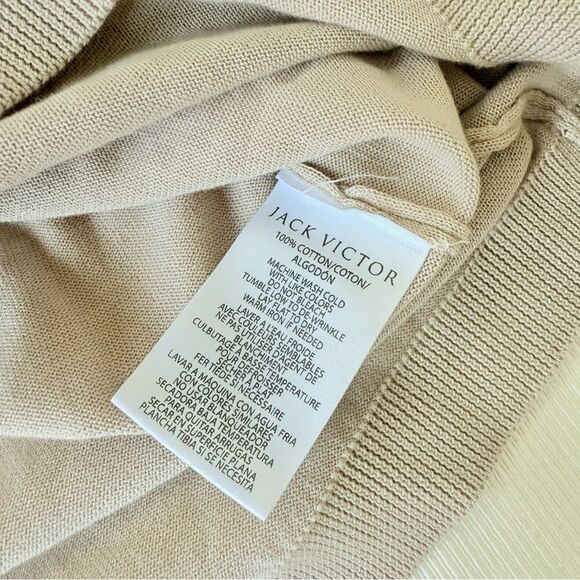 Jack Victor Mens Sweater Top Pullover Crew Longsleeve Cotton Knit Stretchy M - Picture 3 of 3